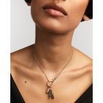 PD PAOLA Green Aventurine Drop Pendant