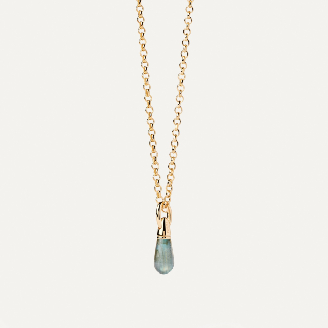 PDPAOLA Labradorite Drop Pendant