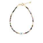 Evil Eye Tourmaline Bracelet