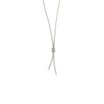 Knot Necklace in Sterling Silver
