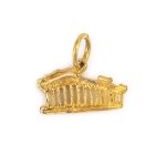 Parthenon Acropolis - 14K Gold Pendant - Image 3