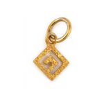 Gold Meandros Pendant - Image 2