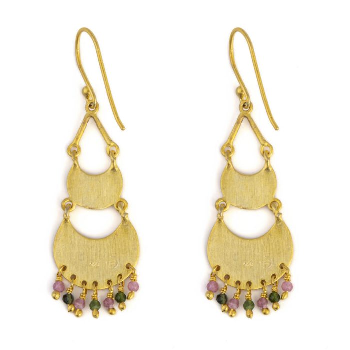 Tourmaline Boho Earrings - Image 3