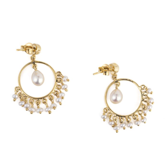 Chandelier Pearl Earrings - Image 3