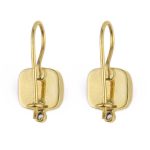 Amethyst Square Dangle Earrings - Image 3