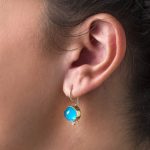 Pariba Round Dangle Earrings - Image 2