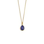 Tear Drop Lapis Lazuli Necklace