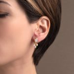 Moonstone and Pearl Dangle Earrings - 925 Sterling Silver and Gold Plated - Image 2