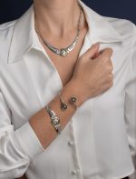 Alexander the Great Martile Necklace – 925 Sterling Silver and 14K Gold - Image 2