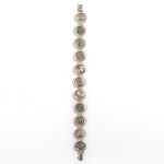 Bracelet with Ancient Greek symbols - Sterling Silver - Image 4
