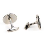 Leonidas Shield Cufflinks - 925 Sterling Silver - Image 2