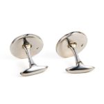 Leonidas Shield Cufflinks - 925 Sterling Silver - Image 3