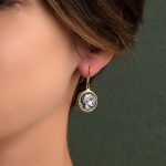Athena Earrings - 925 Sterling Silver and Gold Plated - Image 2