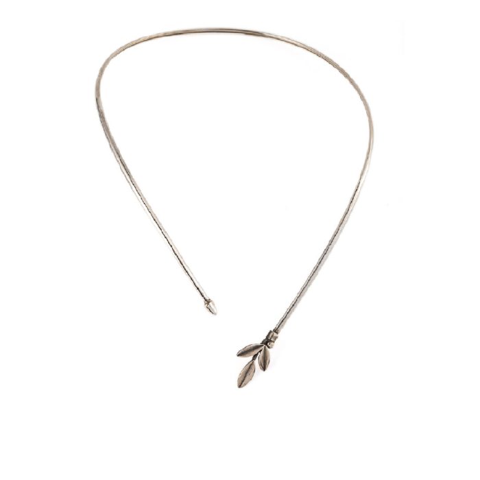 Leaf Necklace - 925 Sterling Silver - Image 1