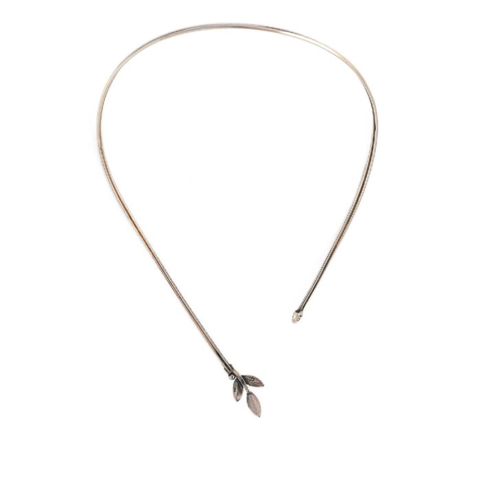 Leaf Necklace - 925 Sterling Silver - Image 2
