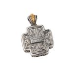 Gerochristo - Cross with Mother of pearl and Cubic zirconia - Image 2