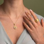 Byzantine Pendant with Multicolor Zircon Stone - Image 2