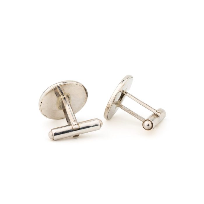 Trireme Cufflinks - 925 Sterling Silver - Image 2