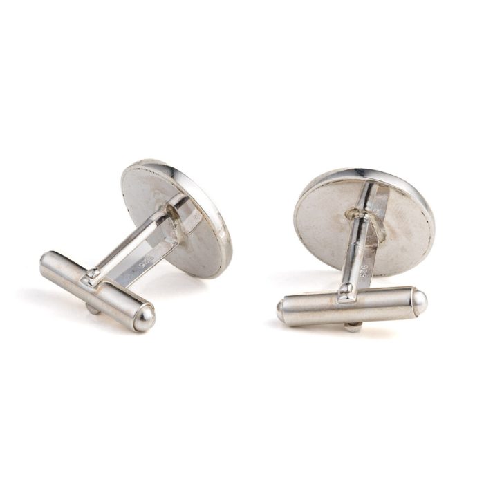 Parthenon Cufflinks - 925 Sterling Silver - Image 2