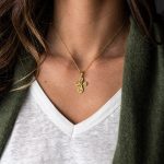 14K Gold Byzantine Emerald Cross - Image 2