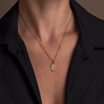 Μενταγιόν με Κουκουβάγια και Ruby - Χρυσό 14Κ - Image 2