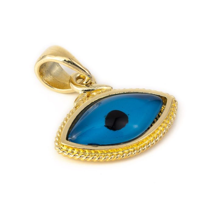 Evil Eye Pendant in 14K Gold - Image 2