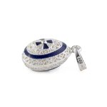 Κολιέ με Μενταγιόν Αυγό - Ασήμι 925 - Image 2