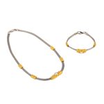 Βυζαντινό Κολιέ με Πέρλα και Swarovski – Επιχρυσωμένο Ασήμι 925 - Image 2