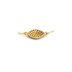 Evil Εye Bracelet with Zircons -14K Gold - Image 2
