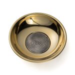Bronze Ancient Greek Plate with Spiral Symbol - 925 Silver