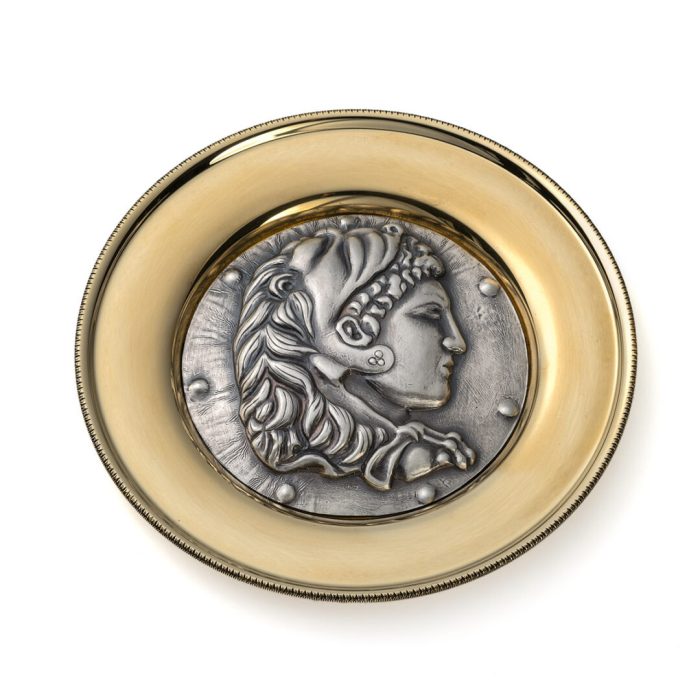 Bronze Plate Alexander the Great - Image 1