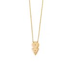 Necklace Gold K9 with Zircon - Image 2
