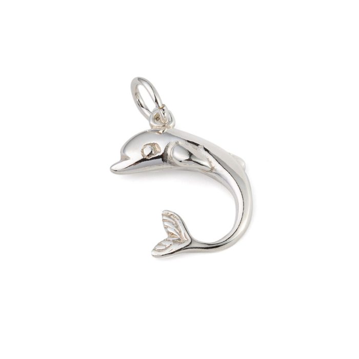 Dolphin Pendant - 925 Sterling Silver
