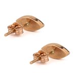 Evil Eye Stud Earrings – 14K Gold - Image 3