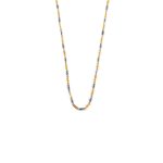 Byzantine Chain - 925 Sterling Silver and Gold Plated