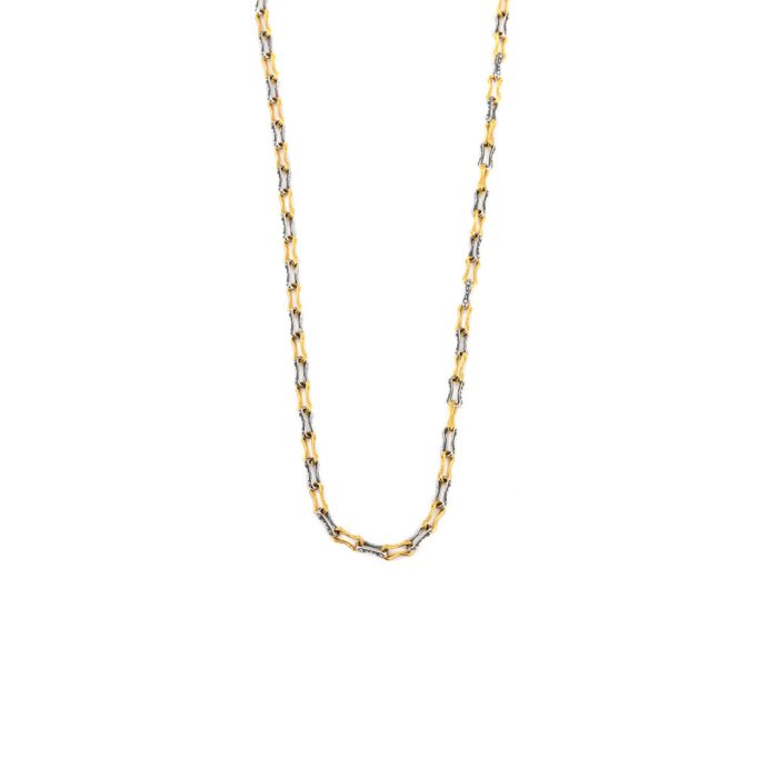 Byzantine Chain - Sterling Silver and Gold Plated - Image 1
