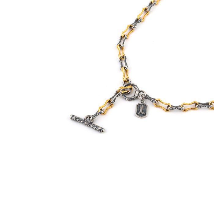 Byzantine Chain - Sterling Silver and Gold Plated - Image 2