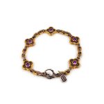 Byzantine Bracelet with Amethyst Zircon - Image 3