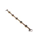 Byzantine Bracelet with Aquamarine Zircon - Image 2