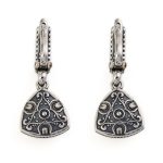 Byzantine Earrings with Amazonite Doublet Stone - Image 3