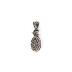 Byzantine Pendant with Natural Pearl and Apatite Doublet Stone - Image 3