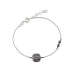 Goddess Athena Chain Bracelet in sterling silver