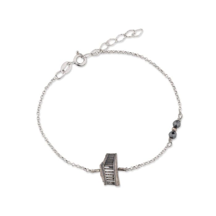 Parthenon Chain Bracelet in sterling silver - Image 1