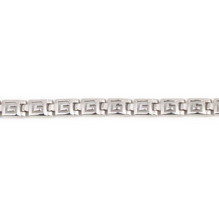 Meander Link Bracelet – 925 Sterling Silver - Image 2