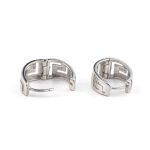 Earrings with Greek Key design - Image 3