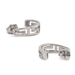 Meandros Earrings - Sterling Silver - Image 2