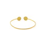 Evil Eye Bracelet with Zircons - Silver and Gold Plated - Image 3