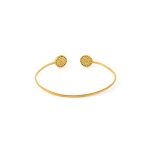 Evil Eye Bracelet with Turquoise & Zircons - Silver and Gold Plated - Image 2