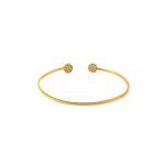 Evil Eye Bracelet with Zircons - Sterling Silver and Gold Plated - Image 3