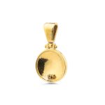 Anthemion Pendant - 925 Sterling Silver and Gold Plated - Image 2